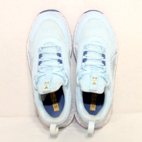 Under Armour Project Rock BSR 3 UA Blue Women Size 8 Cross Training 3026458-401. - Picture 10 of 11